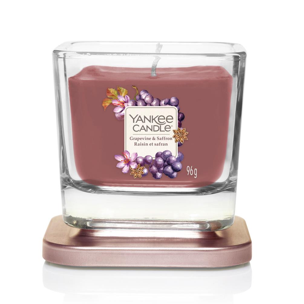 Yankee Candle Grapevine & Saffron Elevation Small Jar Candle Extra Image 1